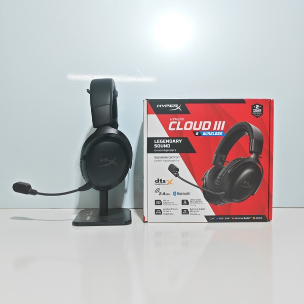 [USED/LIKENEW] Tai nghe Gaming không dây Hyperx Cloud III S Wireless