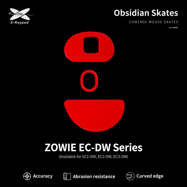 [NEW] Feet chuột X-raypad Obsidian Control