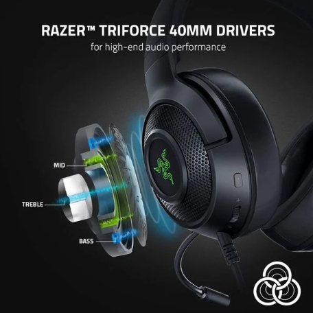 [USED/LIKENEW]Tai nghe Razer Kraken V3 X