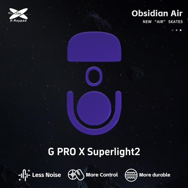 [NEW] Feet chuột X-raypad Obsidian AIR Control