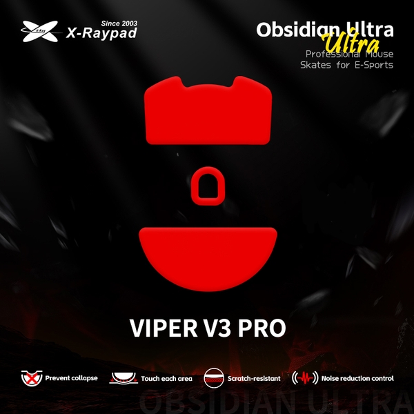 [NEW] Feet chuột Obsidian Ultra Control - có SN