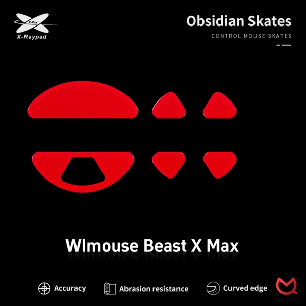 [NEW] Feet chuột X-raypad Obsidian Control - có SN