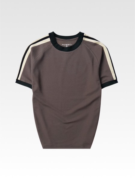 Áo thun nam cổ tròn AUSTIN vải Cotton Pique dày dặn, trẻ trung, năng động - HUSSIO
