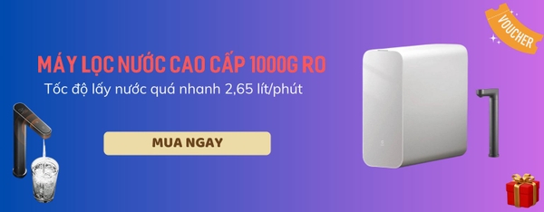 Máy lọc nước 1000G Pro