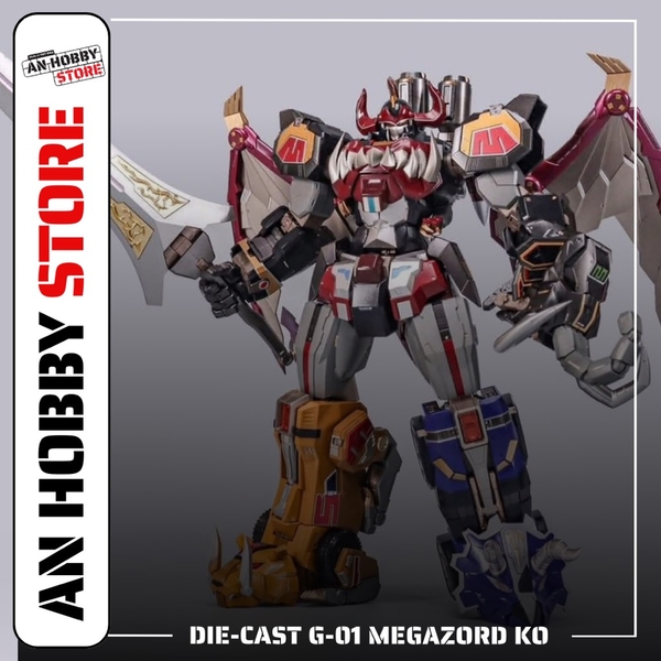[HÀNG SẴN] MÔ HÌNH LẮP SẴN DINO MEGAZORD K.O