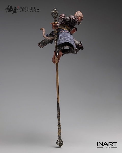 [HÀNG ĐẶT TRƯỚC] MÔ HÌNH ACTION FIGURE DIE-CAST BLACK MYTH WUKONG THIÊN MỆNH NHÂN INART 1/12 - BẢN DELUXE VERSION