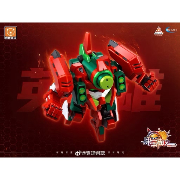 MÔ HÌNH LẮP RÁP FR-M02 DƯA HẤU CHUỲ VƯƠNG ROBO TRÁI CÂY FRUICE ROBOT