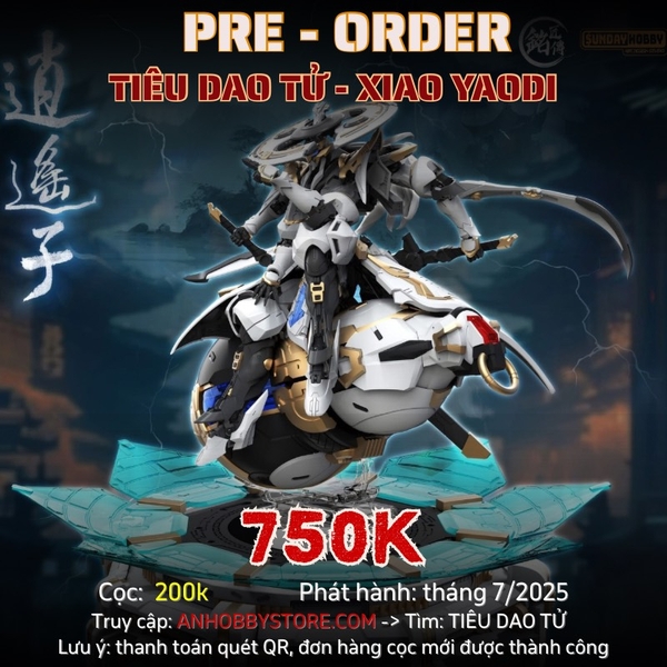[HÀNG ĐẶT TRƯỚC] MÔ HÌNH LẮP RÁP TIÊU DAO TỬ - XIAO YAO DI
