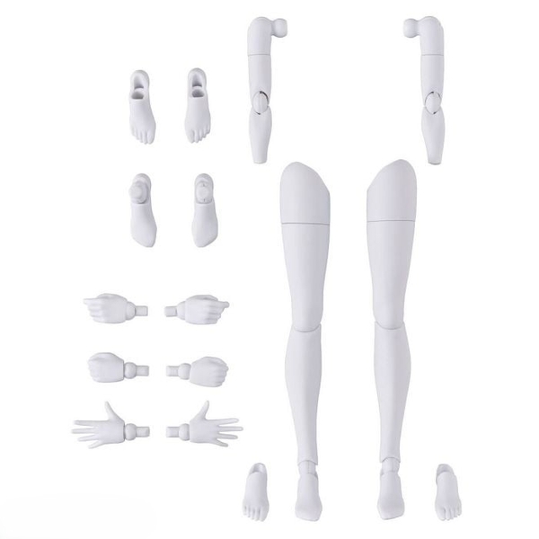 [HÀNG CÓ SẴN] BANDAI PHỤ KIỆN MÔ HÌNH 30MS OPTION BODY PARTS ARM PARTS & LEG PARTS [WHITE/BLACK]