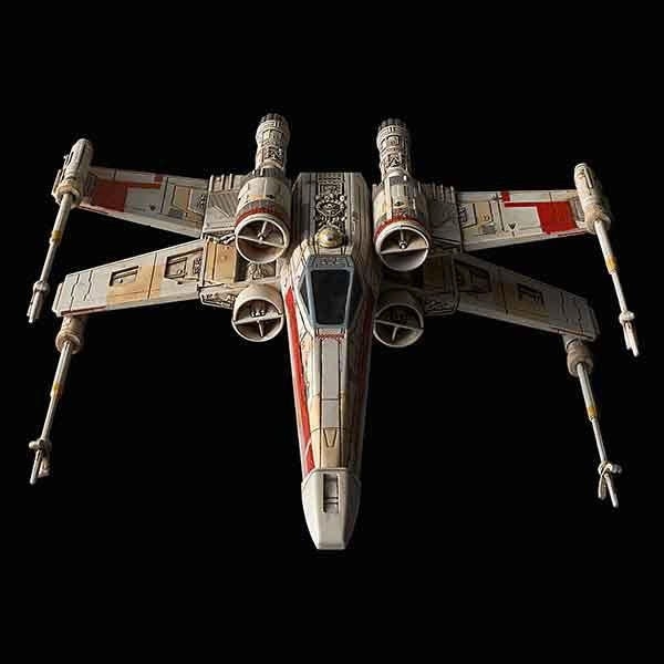 [HÀNG SẴN] BANDAI MÔ HÌNH LẮP RÁP VEHICLE MODEL 002 X-WING STARFIGHTER