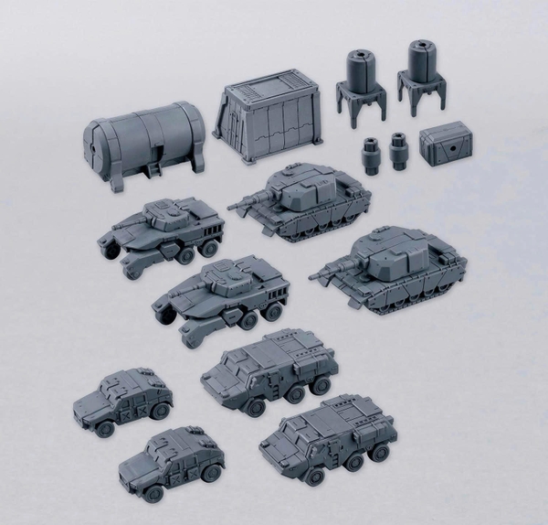 [HÀNG SẴN] BANDAI PHỤ KIỆN MÔ HÌNH 30MM 1/144 OPTION PARTS SET 24 (MULTI OBJECT 1)
