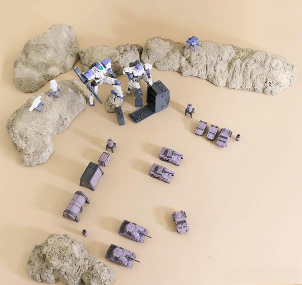 [HÀNG SẴN] BANDAI PHỤ KIỆN MÔ HÌNH 30MM 1/144 OPTION PARTS SET 24 (MULTI OBJECT 1)