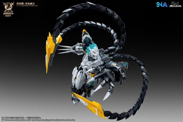 [HÀNG SẴN] SNAA MÔ HÌNH LẮP RÁP BG 1/144 SC-012 RAMPAGE LION BEDIVERE (TẶNG BASE, DECAL NƯỚC)