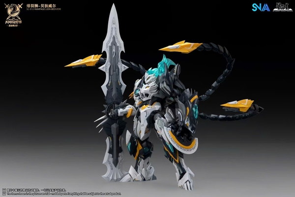 [HÀNG SẴN] SNAA MÔ HÌNH LẮP RÁP BG 1/144 SC-012 RAMPAGE LION BEDIVERE (TẶNG BASE, DECAL NƯỚC)