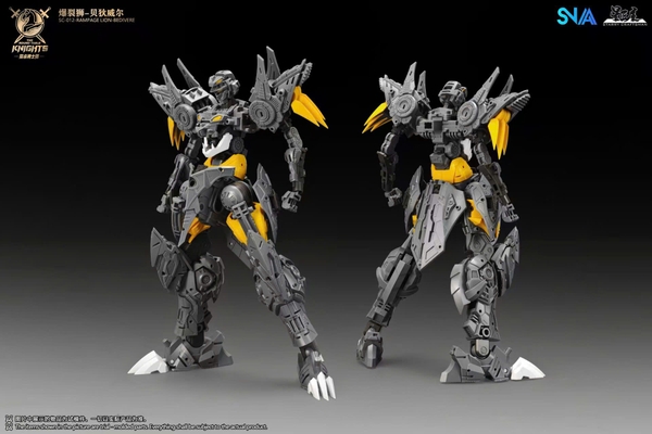 [HÀNG SẴN] SNAA MÔ HÌNH LẮP RÁP BG 1/144 SC-012 RAMPAGE LION BEDIVERE (TẶNG BASE, DECAL NƯỚC)