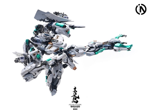 [HÀNG SẴN] MÔ HÌNH LẮP RÁP AZURE FALCON IN ERA+ ( TẶNG BASE, DECAL NƯỚC)