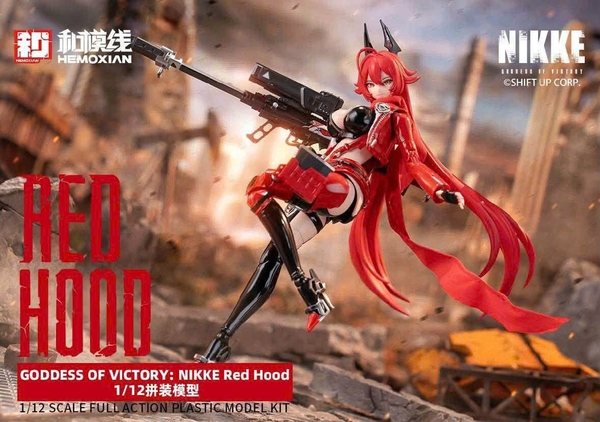[HÀNG ĐẶT TRƯỚC] MÔ HÌNH LẮP RÁP HEMOXIAN 1/12 NIKKE RED HOOD - 2 BODY (CÓ QUÀ ĐỢT 1)