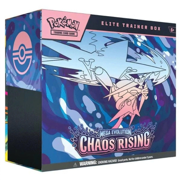 [HÀNG SẴN] Pokemon TCG Mega Evolution - Chaos Rising ME04 ETB Card Chính Hãng New Seal