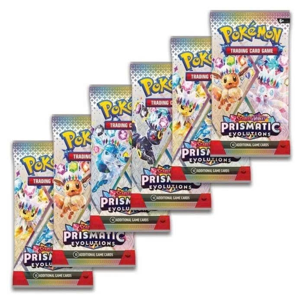 [HÀNG SẴN] Pokemon TCG: Scarlet & Violet—Prismatic Evolutions Booster Bundle CHÍNH HÃNG