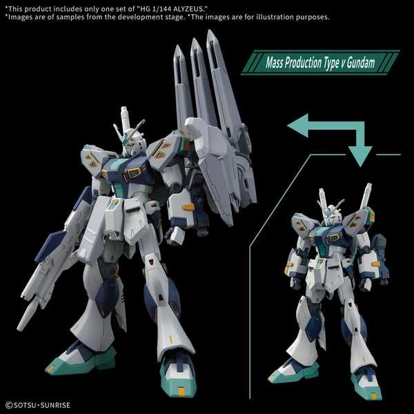 [HÀNG SẴN] BANDAI MÔ HÌNH LẮP RÁP HG 1/144 ALYZEUS CHÍNH HÃNG