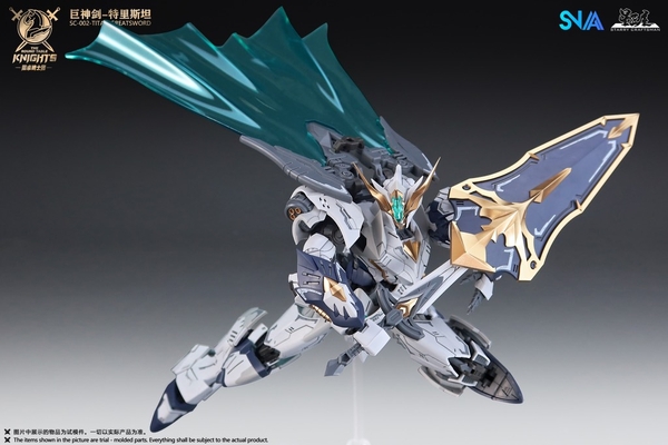 MÔ HÌNH LẮP RÁP SNAA BE 1/144 SC-002 TITAN GREATSWORD TRISTAN (Tặng Decal nước)