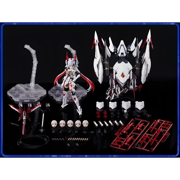 [HÀNG SẴN] MÔ HÌNH LẮP RÁP MODEL KIT GIRL POLARIS STAR WHITE - BẠCH XÀ NHI 1/12
