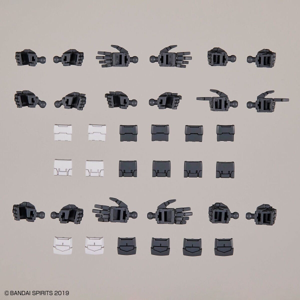 [HÀNG SẴN] BANDAI PHỤ KIỆN MÔ HÌNH 30MM 1/144 OPTION PARTS SET 12(HAND PARTS /MULTI-JOINT)