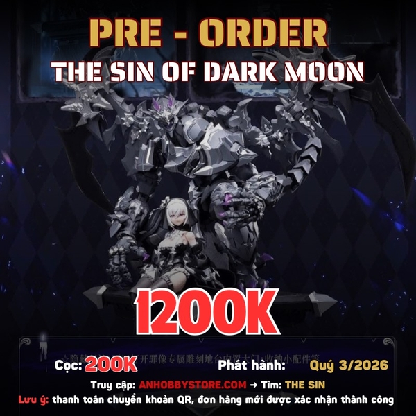 [HÀNG ĐẶT TRƯỚC] MÔ HÌNH LẮP RÁP THE SIN OF DARK MOON - SOULINGTOYS