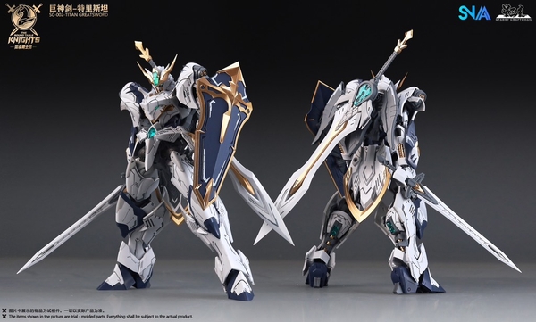 MÔ HÌNH LẮP RÁP SNAA BE 1/144 SC-002 TITAN GREATSWORD TRISTAN (Tặng Decal nước)