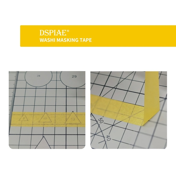 Băng dính che sơn cao cấp Dspiae Masking tape