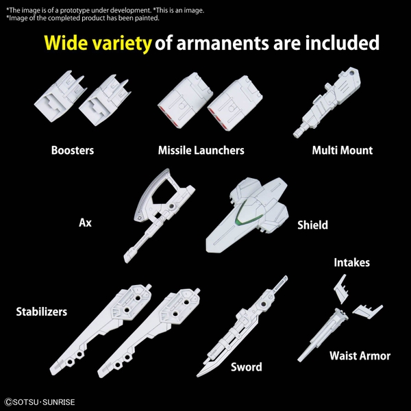[HÀNG SẴN] BANDAI PHỤ KIỆN MÔ HÌNH HG OPTION PARTS SET GUNPLA 13 (GUNPLA BATTLE ARM ARMS)