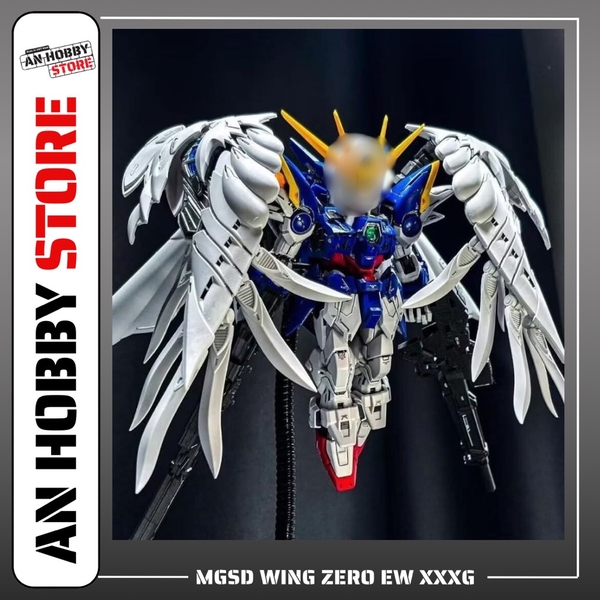 MÔ HÌNH LẮP RÁP MGSD WING ZERO XXXG MODEL (TẶNG BASE, DECAL NƯỚC)