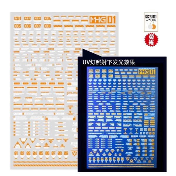 DECAL NƯỚC SIÊU ĐẸP HOBBY MIO MHG1