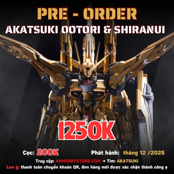 [HÀNG ĐẶT TRƯỚC] MÔ HÌNH LẮP RÁP AKATSUKI OOTORI & SHIRANUI - YM STUDIO