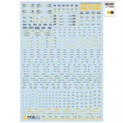 [HÀNG CÓ SẴN] DECAL NƯỚC SIÊU ĐẸP HOBBY MIO MHG2