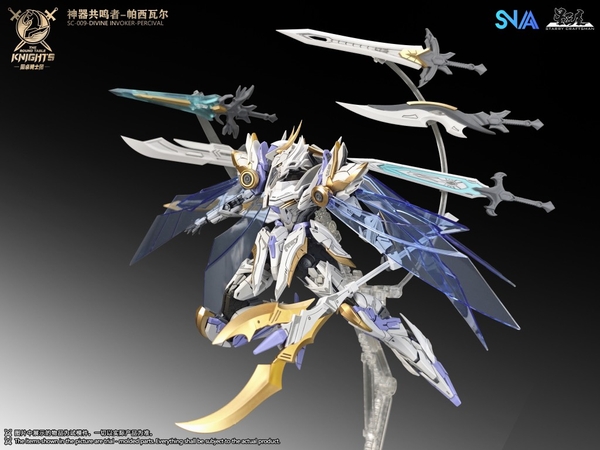[HÀNG SẴN] MÔ HÌNH LẮP RÁP SC009 DIVINE INVOKER PERCIVAL SNAA BG 1/144 - PHIÊN BẢN DELUXE ĐẶC BIỆT