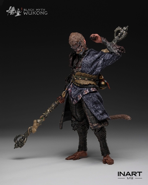 [HÀNG ĐẶT TRƯỚC] MÔ HÌNH ACTION FIGURE DIE-CAST BLACK MYTH WUKONG THIÊN MỆNH NHÂN INART 1/12 - BẢN DELUXE VERSION