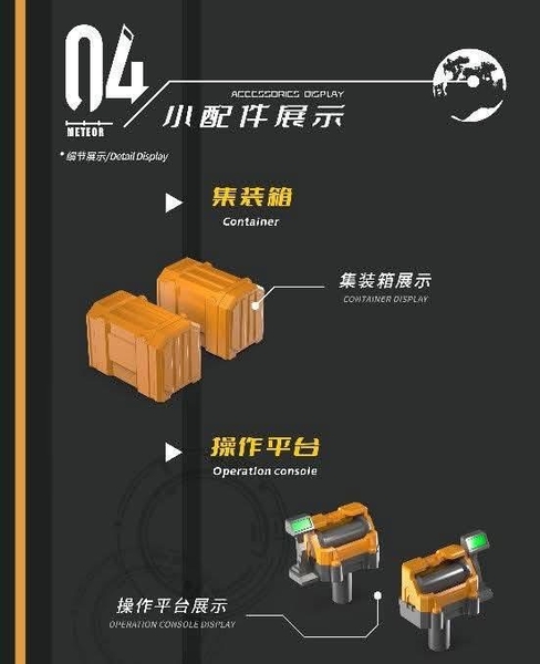 [HÀNG ĐẶT TRƯỚC] MÔ HÌNH LẮP RÁP METEOR - LƯU TINH (FRAME KIM LOẠI)