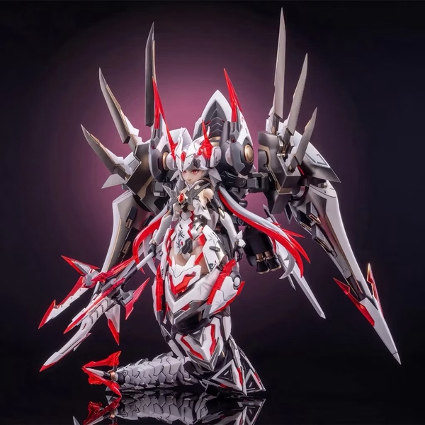 [HÀNG SẴN] MÔ HÌNH LẮP RÁP MODEL KIT GIRL POLARIS STAR WHITE - BẠCH XÀ NHI 1/12