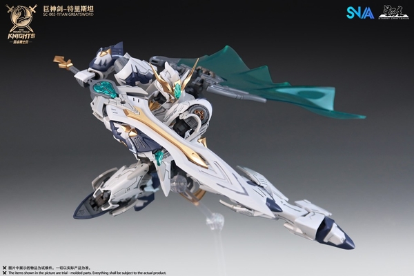 MÔ HÌNH LẮP RÁP SNAA BE 1/144 SC-002 TITAN GREATSWORD TRISTAN (Tặng Decal nước)