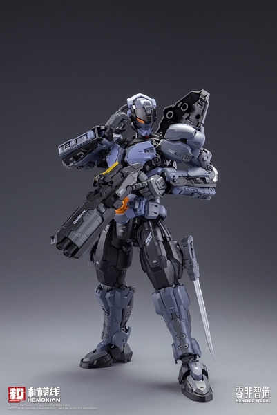 MÔ HÌNH LẮP RÁP HEMOXIAN QUYỀN VƯƠNG BAKI FULL OPTION (TẶNG BASE + DECAL NƯỚC)