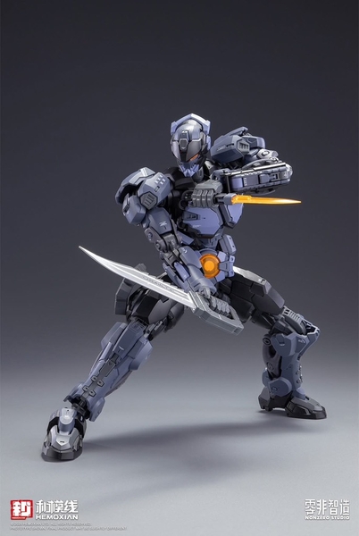 MÔ HÌNH LẮP RÁP HEMOXIAN QUYỀN VƯƠNG BAKI FULL OPTION (TẶNG BASE + DECAL NƯỚC)