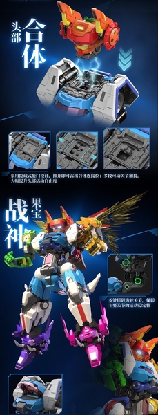 [HÀNG SẴN] YILICHUANGWAN MÔ HÌNH LẮP RÁP FR-07 PINO DO THÁM ROBOT TRÁI CÂY