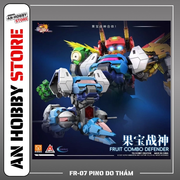 [HÀNG SẴN] YILICHUANGWAN MÔ HÌNH LẮP RÁP FR-07 PINO DO THÁM ROBOT TRÁI CÂY