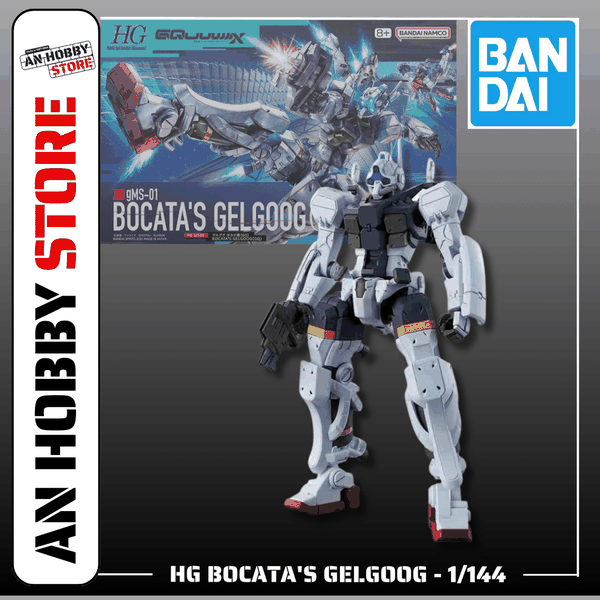 [HÀNG SẴN] BANDAI MÔ HÌNH LẮP RÁP HG 1/144 BOCATA’S GELGOOG(GQ)