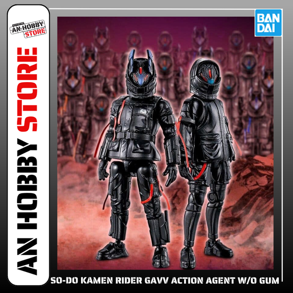 [HÀNG SẴN] BANDAI COMBO MÔ HÌNH SO-DO KAMEN RIDER GAVV ACTION AGENT W/O GUM CHÍNH HÃNG
