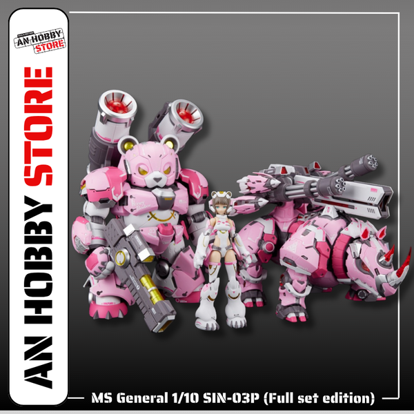 MÔ HÌNH LẮP RÁP MS General 1/10 SIN 03 Lazy Sloth Model Kit (Full set edition)