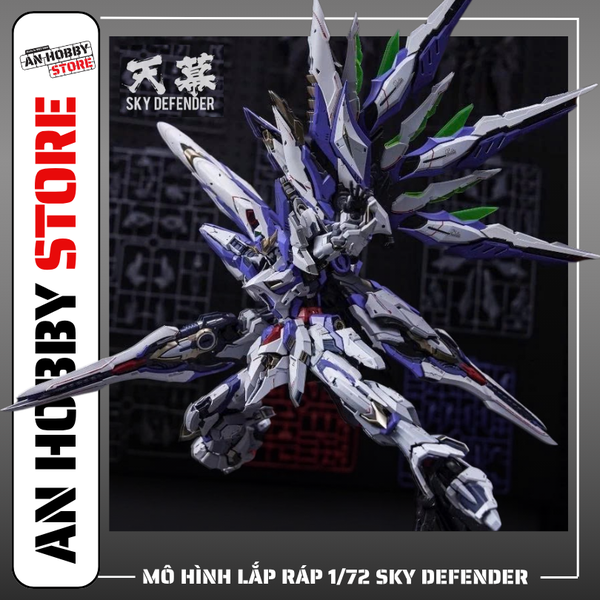 [HÀNG SẴN] MÔ HÌNH LẮP RÁP 1/72 SKY DEFENDER LEVEL ULTIMATE