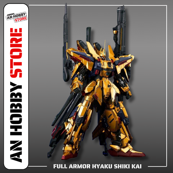[HÀNG SẴN] MÔ HÌNH LẮP RÁP 1/100 FULL ARMOR HYAKU SHIKI KAI (KHUNG XƯƠNG KIM LOẠI)