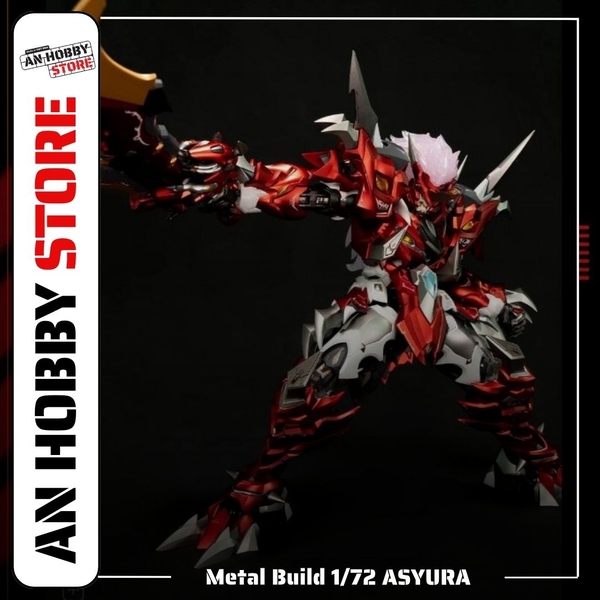[HÀNG CÓ SẴN] Moshow Toys Mô hình Lắp sẵn Metal Build 1/72 ASYURA (tặng kèm base, Effect)